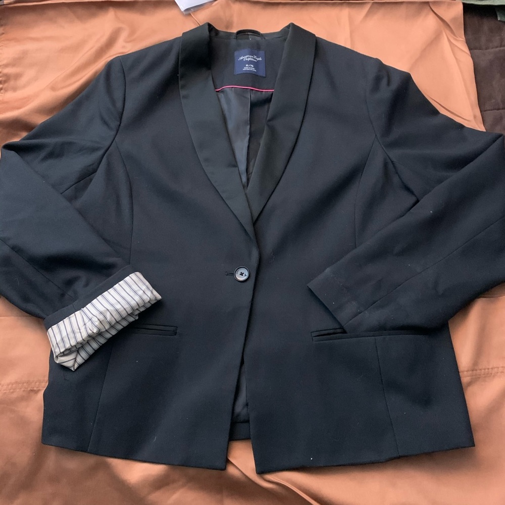 American Eagle Outfitters blazer with accent cuffs